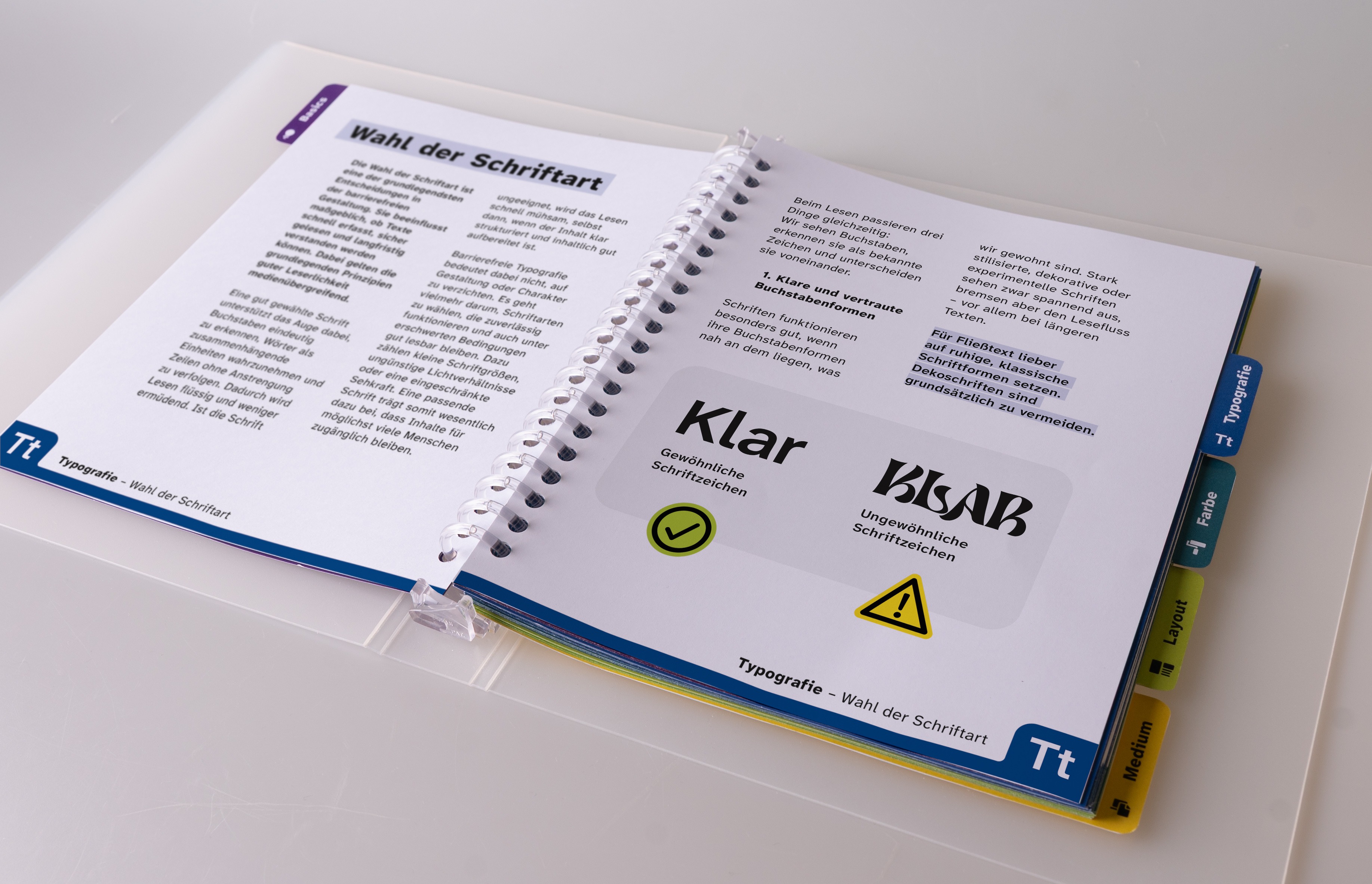 Foto von analogem Leitfaden